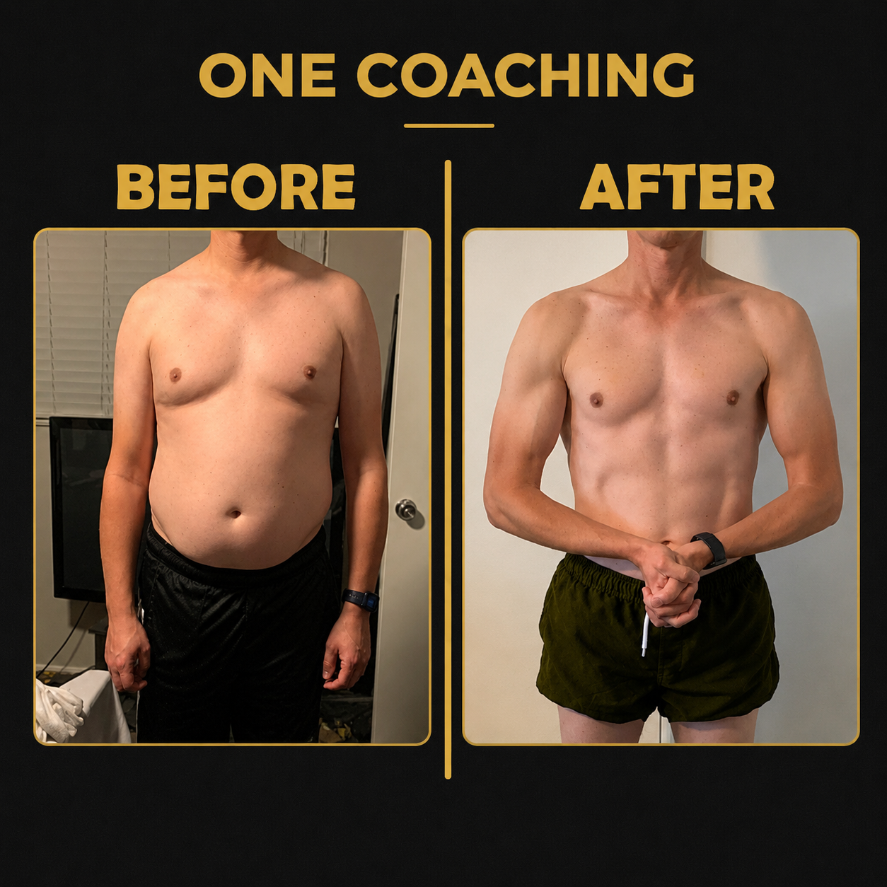 ONE COACHING client transformation