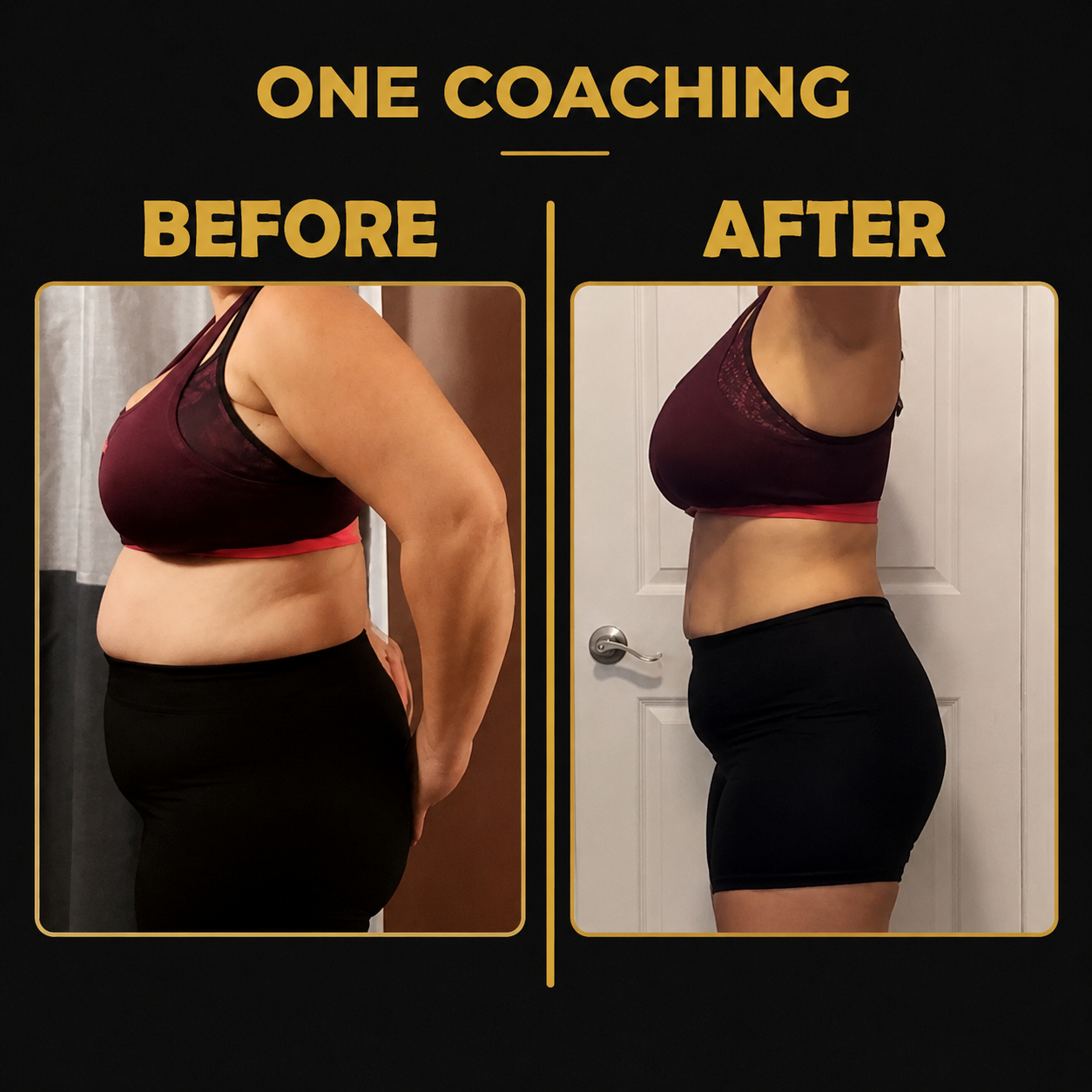ONE COACHING client transformation